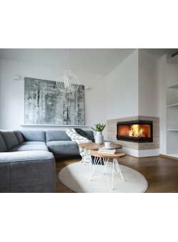 Каминная топка Invicta 800 Grand Angle угловая левая