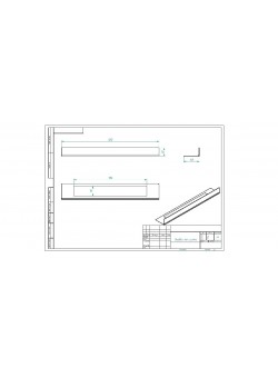 Стекло декоративное для биокаминов Elliot 1200 Long, Sirius 1200 Long и Flagman 1000 Long (Zefire)