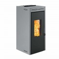 Печь-камин Invicta Teramo 17 Pellet Stove Серая (с водяным контуром) на пеллетах Печь-камин Invicta Teramo 17 Pellet Stove Серая (с водяным контуром) на пеллетах