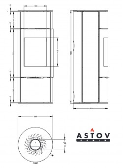 Камин Астов R1.0 L