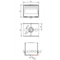 Каминная топка CARBEL I 70 Double Side Каминная топка CARBEL I 70 Double Side
