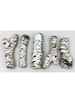 Керамические дрова береза (ZeFire) - 5 шт