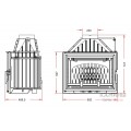 Каминная топка Invicta 700 Grande Vision Volet