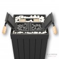 Электрическая паротермальная печь ФутуРус 2.0 - 10 кВт в металлической облицовке